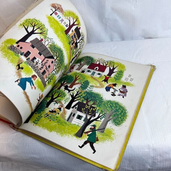 1959 BERLITZ SPANISH FOR CHILDREN Three Bears & Little Red Riding Hood Hardback - Picture 8 of 12